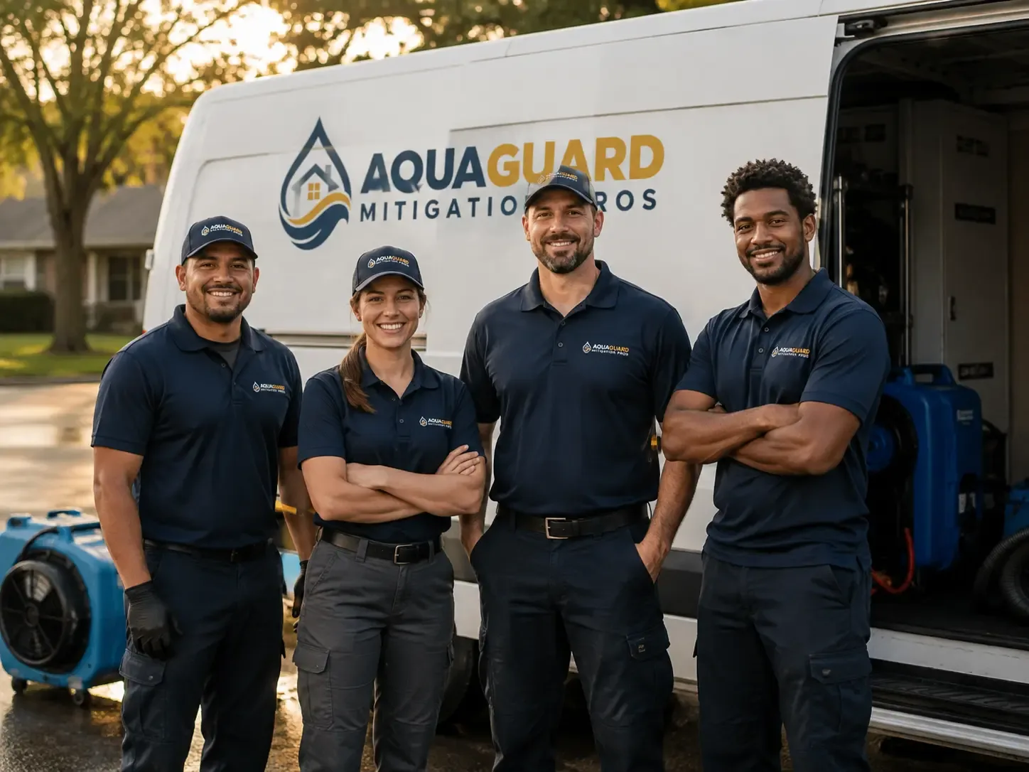 Water Damage Mitigation company in Nada, TX